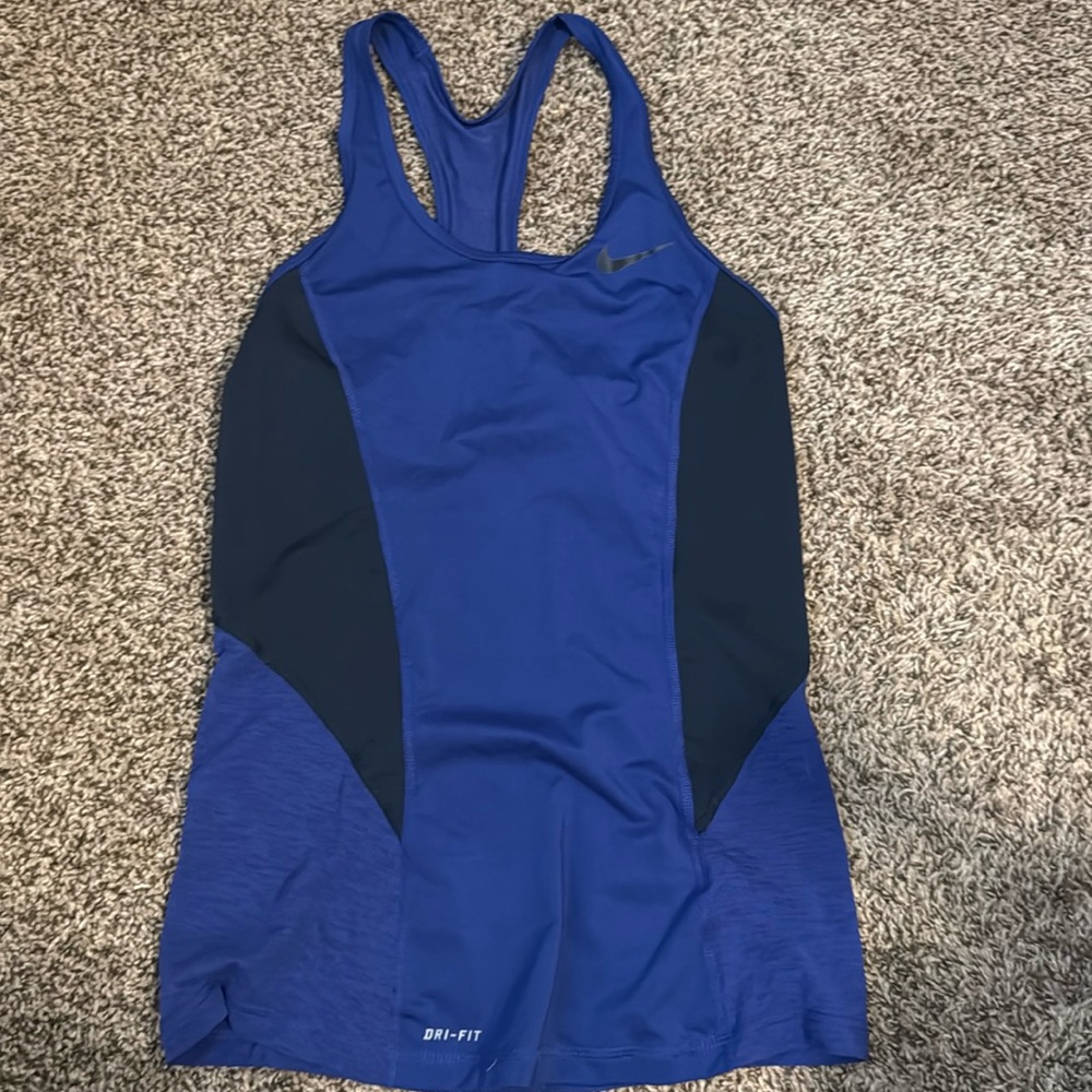 Purple and Black Nike Tank Top Size Small Like New!